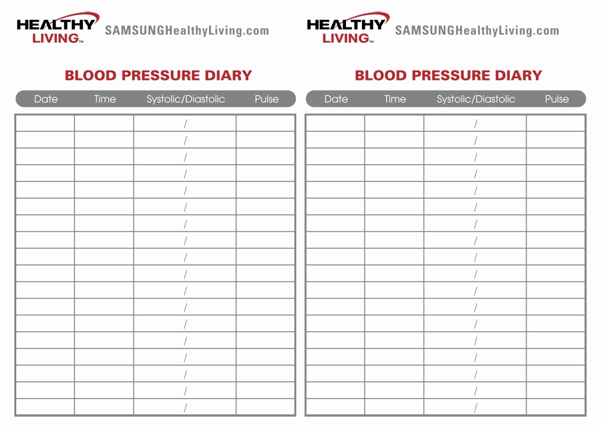 Blood Pressure Chart Uk