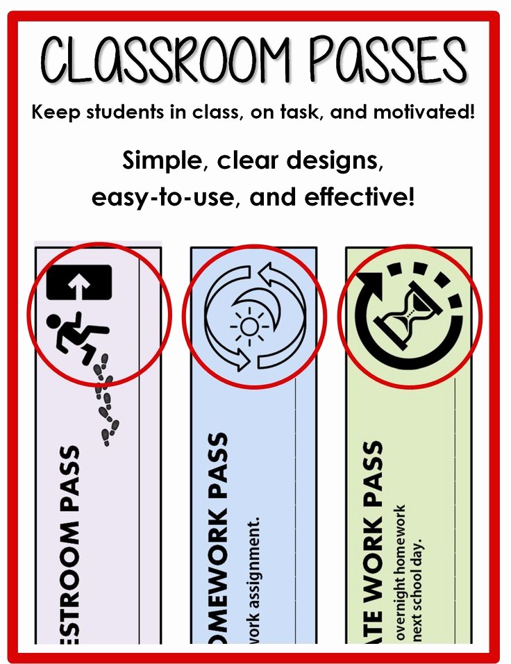 50 Printable Hall Passes For Students Ufreeonline Template