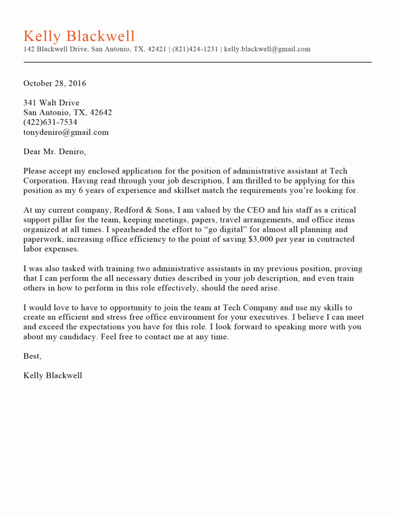 Cover Letter with Picture Template Fresh Cover Letter Builder