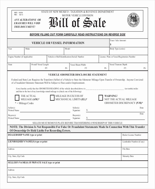 Free Massdot Rmv Registry Of Motor Vehicles Auto Bill Of Sale Form Car Bill Of Sale Pdf