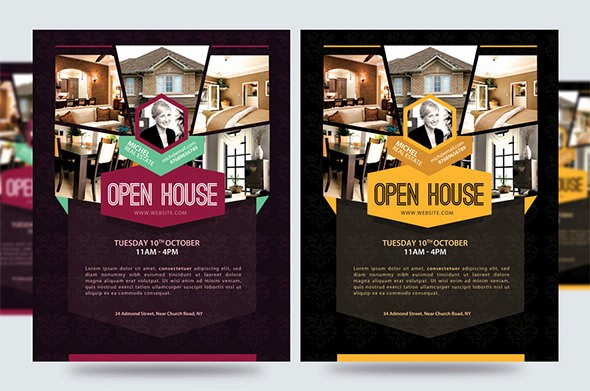 Open House Flyer Templates Free Elegant Open House Flyer Templates – 39 Free Psd format Download