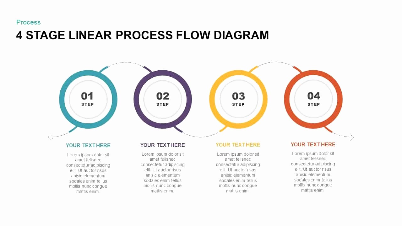 Process Flow Diagram Powerpoint Template Best Of 4 Stage Linear Process Flow Diagram Powerpoint Template