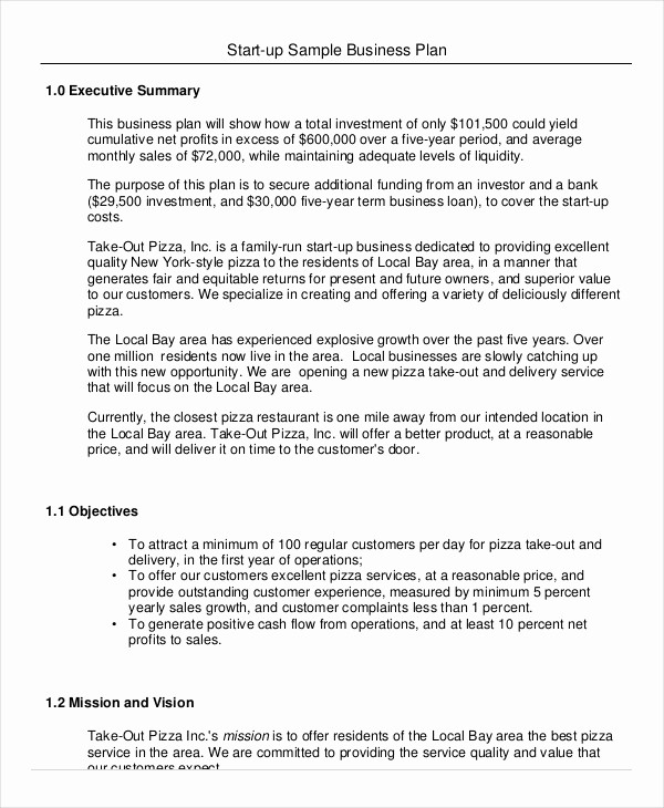 1 Page Executive Summary Example Inspirational Executive Summary Template 8 Free Word Pdf Documents