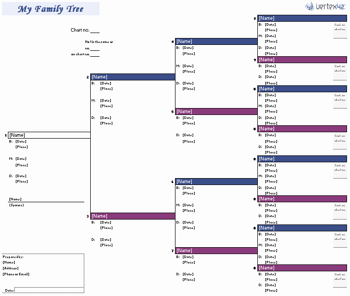 10 Generation Family Tree Excel Awesome Family Tree Template Family Tree Template Xls