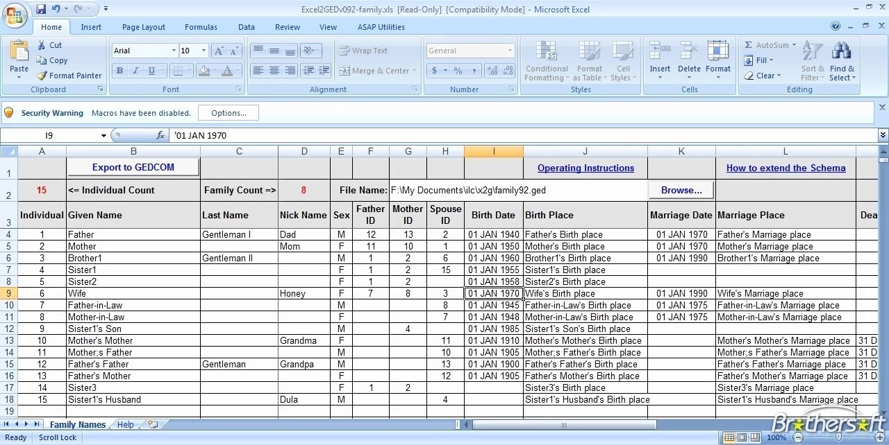 10 Generation Family Tree Excel Unique 10 Generation Family Tree Template Excel Templates Data
