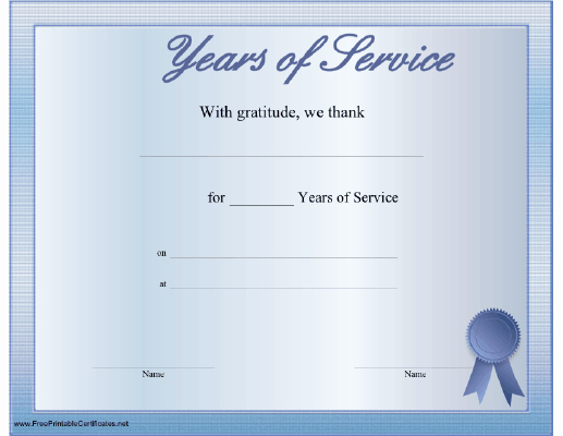 10 Years Of Service Certificate New 10 Year Service Certificate Template to Pin On