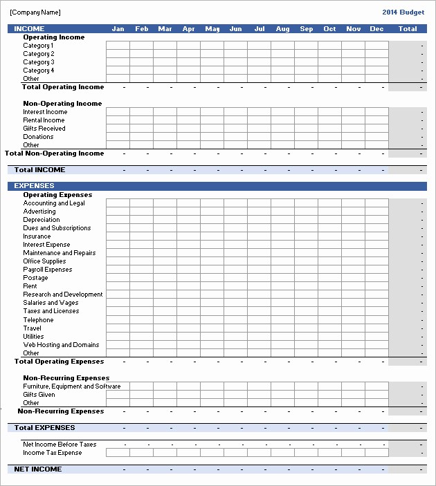 12 Month Budget Plan Template Best Of 12 Month Bud Template Gallery Template Design Ideas