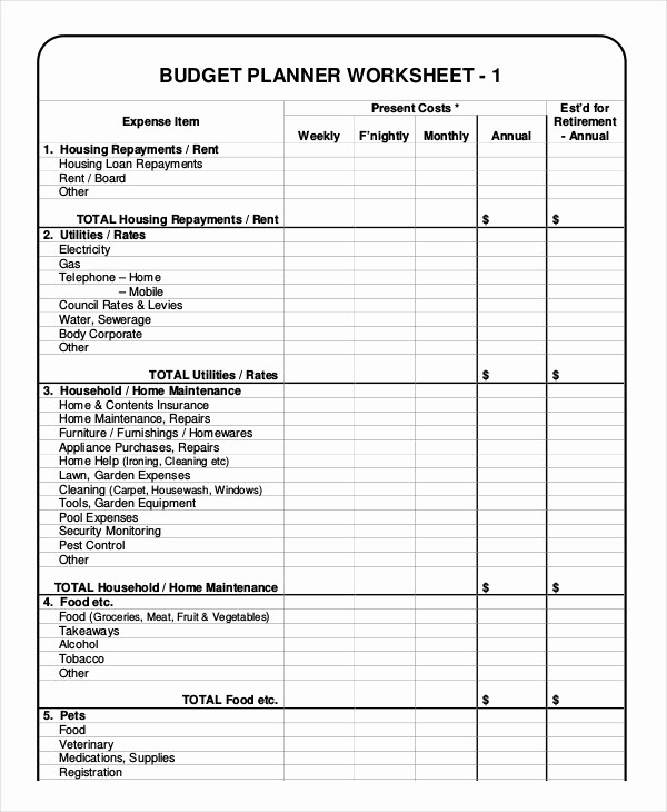 12 Month Budget Plan Template Fresh 12 Monthly Bud Planner Template Ai Psd Google Docs