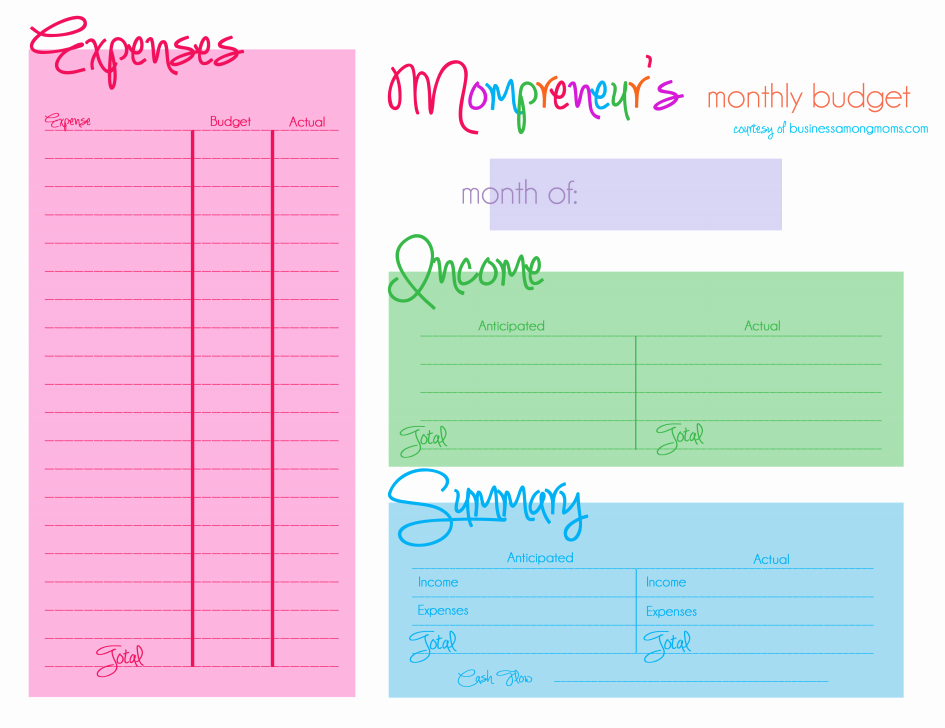 12 Month Budget Plan Template Lovely Printable Monthly Bud Template