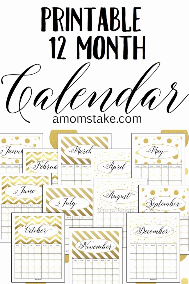 12 Month Calendar for 2016 Inspirational Confessions Of A Plate Addict Please Join Me for the