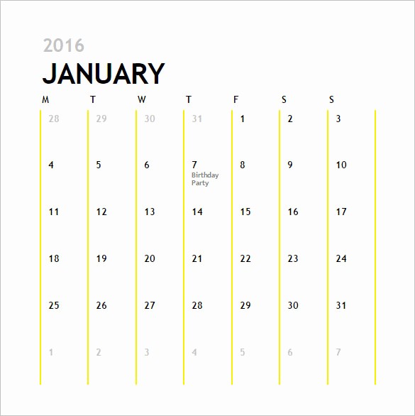 12 Month Calendar Template Word Awesome Calendar Template 41 Free Printable Word Excel Pdf