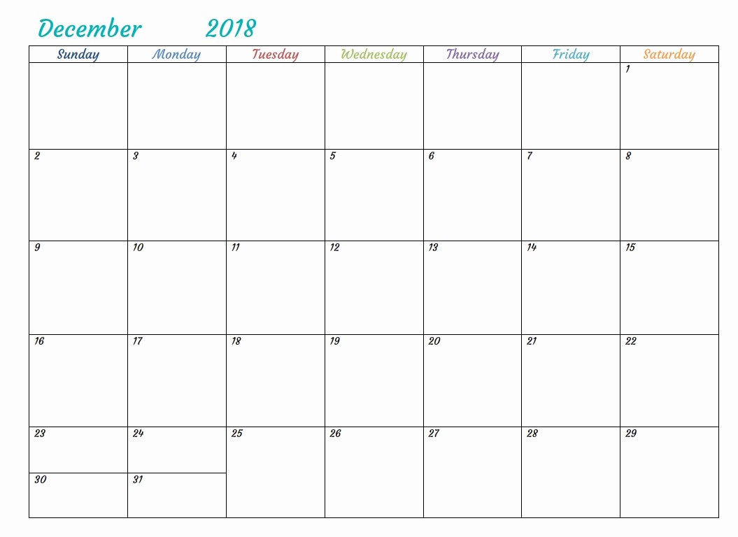 12 Month Calendar Template Word Best Of Word Printable Calendar 2018