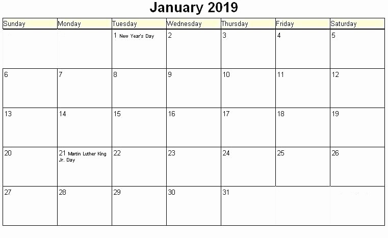 12 Month Calendar Template Word Lovely Microsoft Word 2017 Monthly Calendar Template Yearly