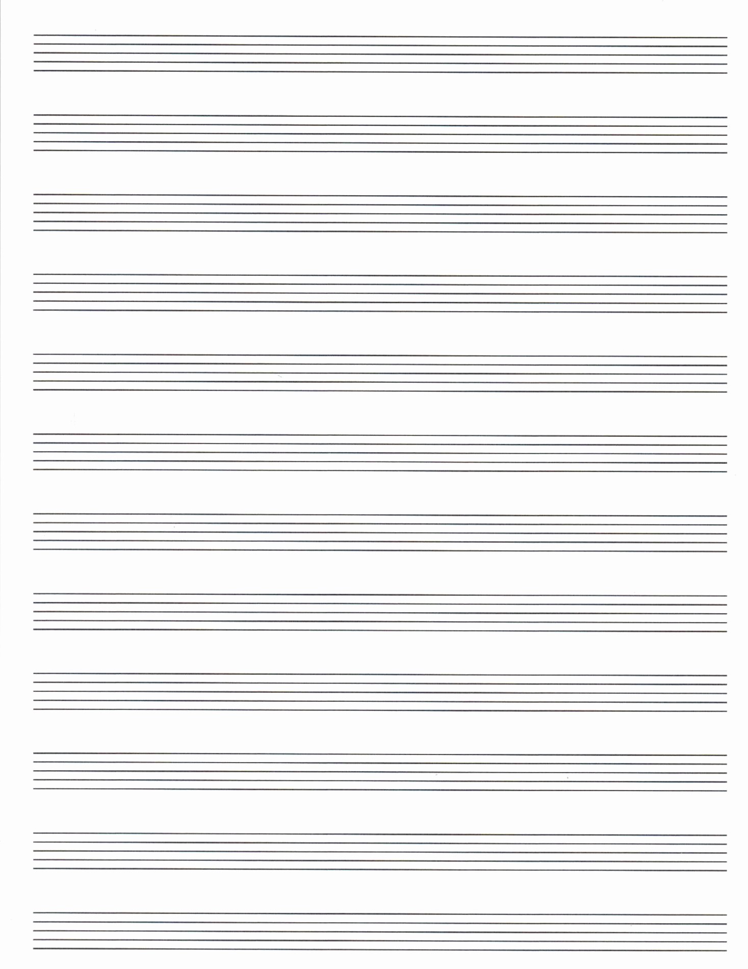 Full Page Printable Manuscript Paper Get What You Need For Free