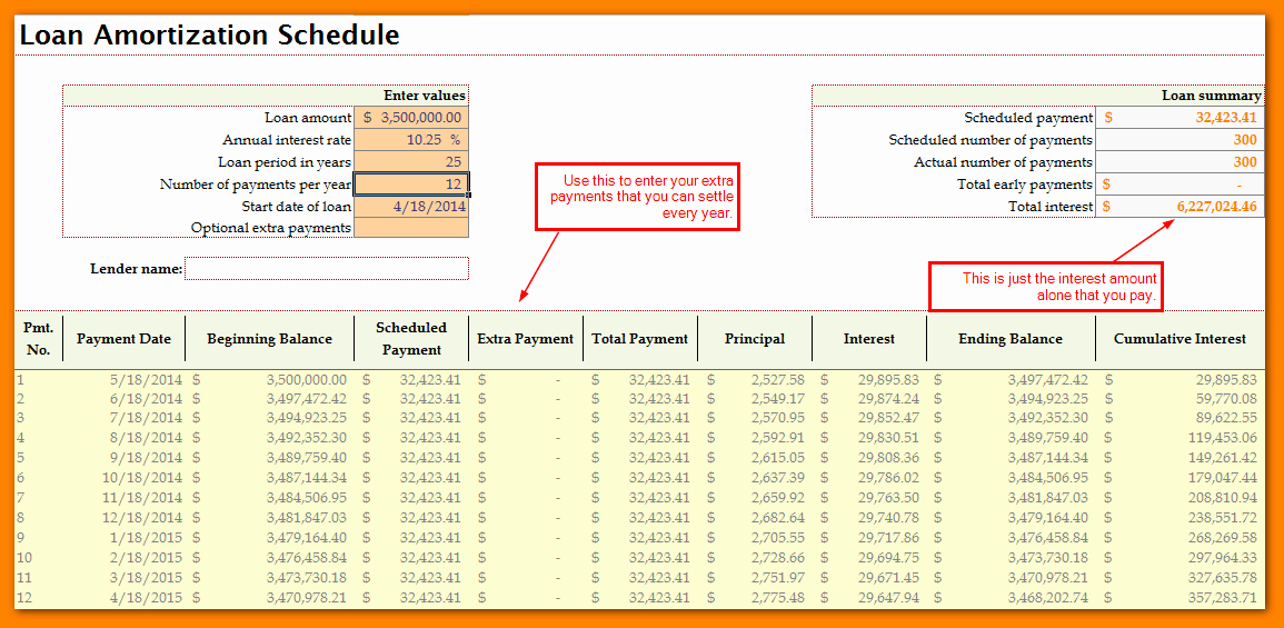 15 Year Amortization Schedule Excel Inspirational 11 Amortization Schedule Extra Payments Excel