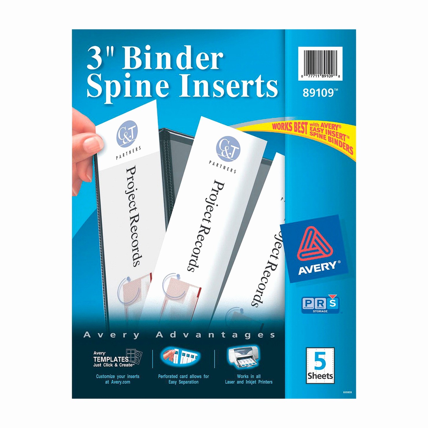 1&amp;quot; Binder Spine Template Beautiful Binder Spine Insert School Specialty Marketplace