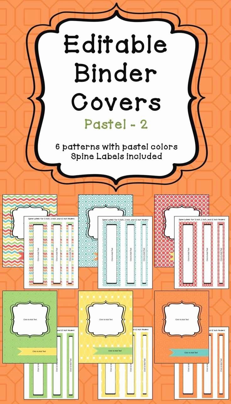 1&amp;quot; Binder Spine Template Best Of Lovely Binder Label Template Free