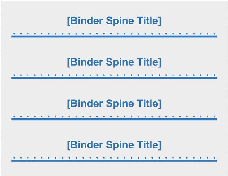 1&amp;quot; Binder Spine Template Lovely Pinterest • the World’s Catalog Of Ideas