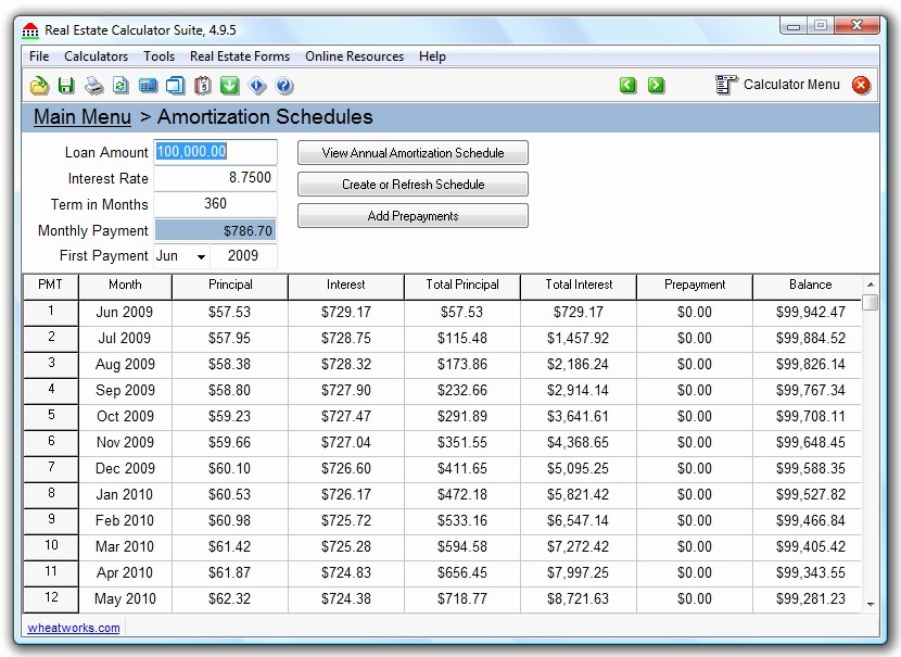 20 Year Amortization Schedule Excel Elegant Amortization Loan Schedule Monthly