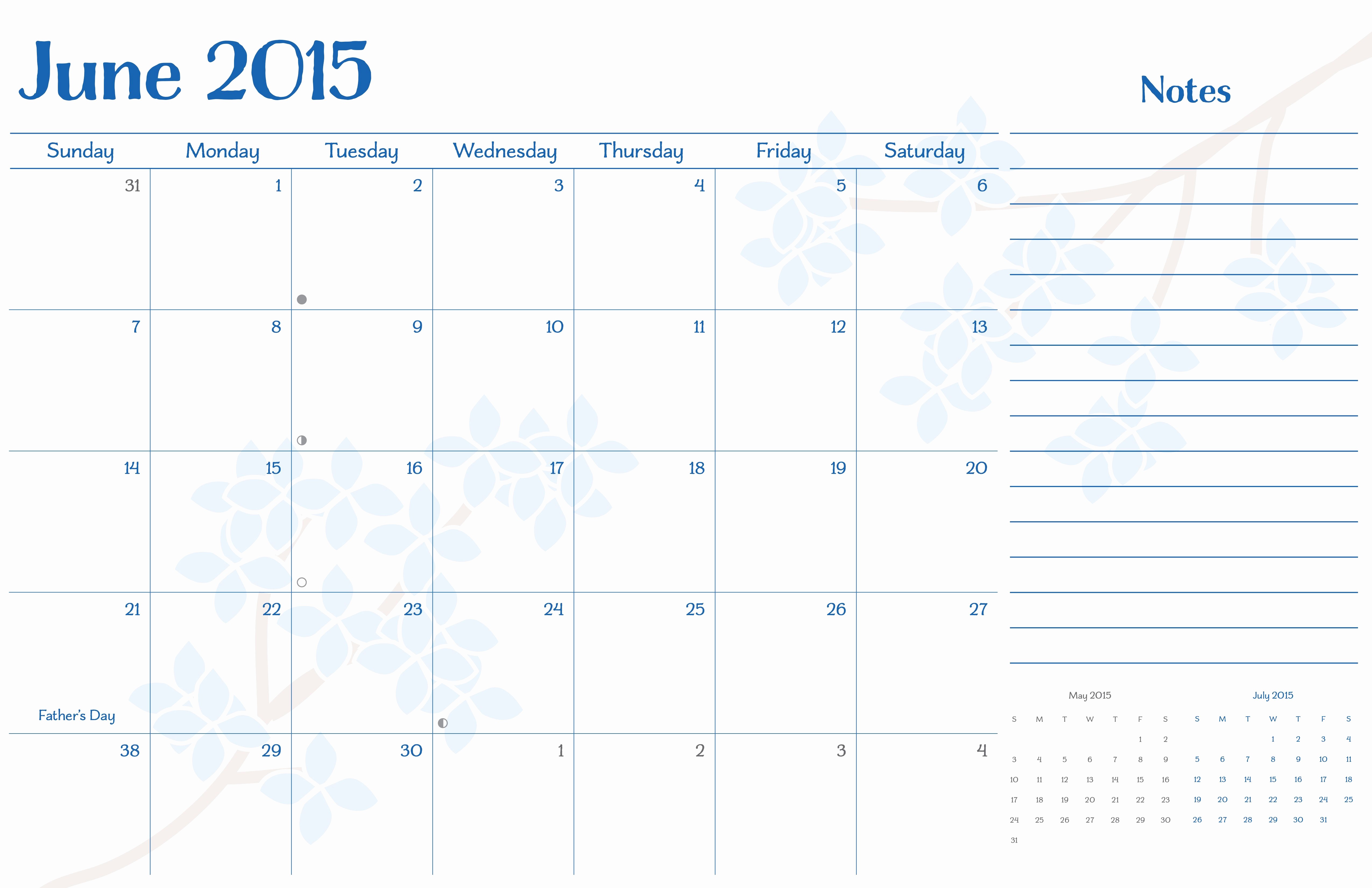 2015 Calendar with Holidays Excel Luxury Download Beautiful 2015 June Calendar Printable Template