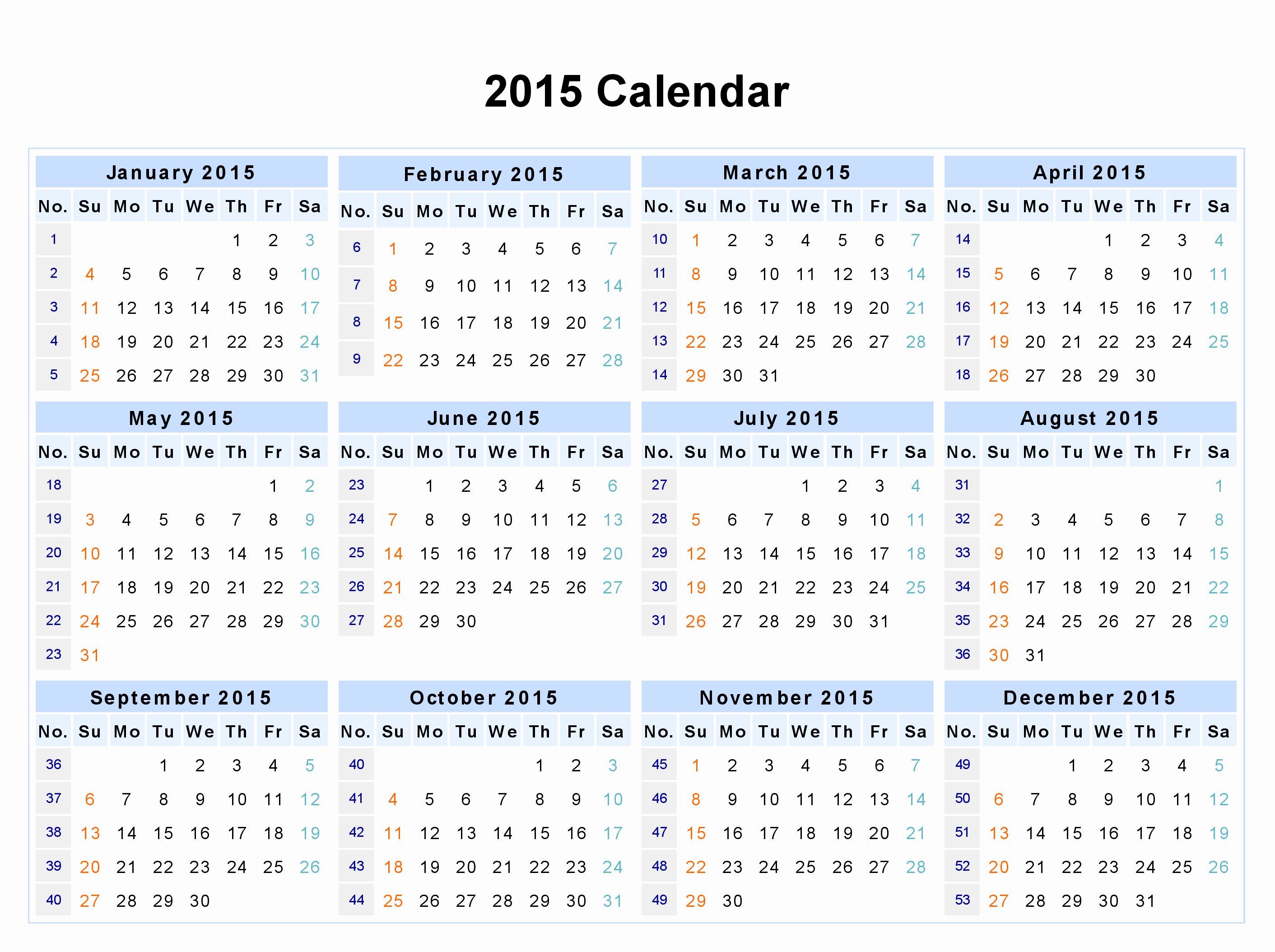 2016 12 Month Calendar Printable Best Of 12 Month Calendar 2015 Google Search