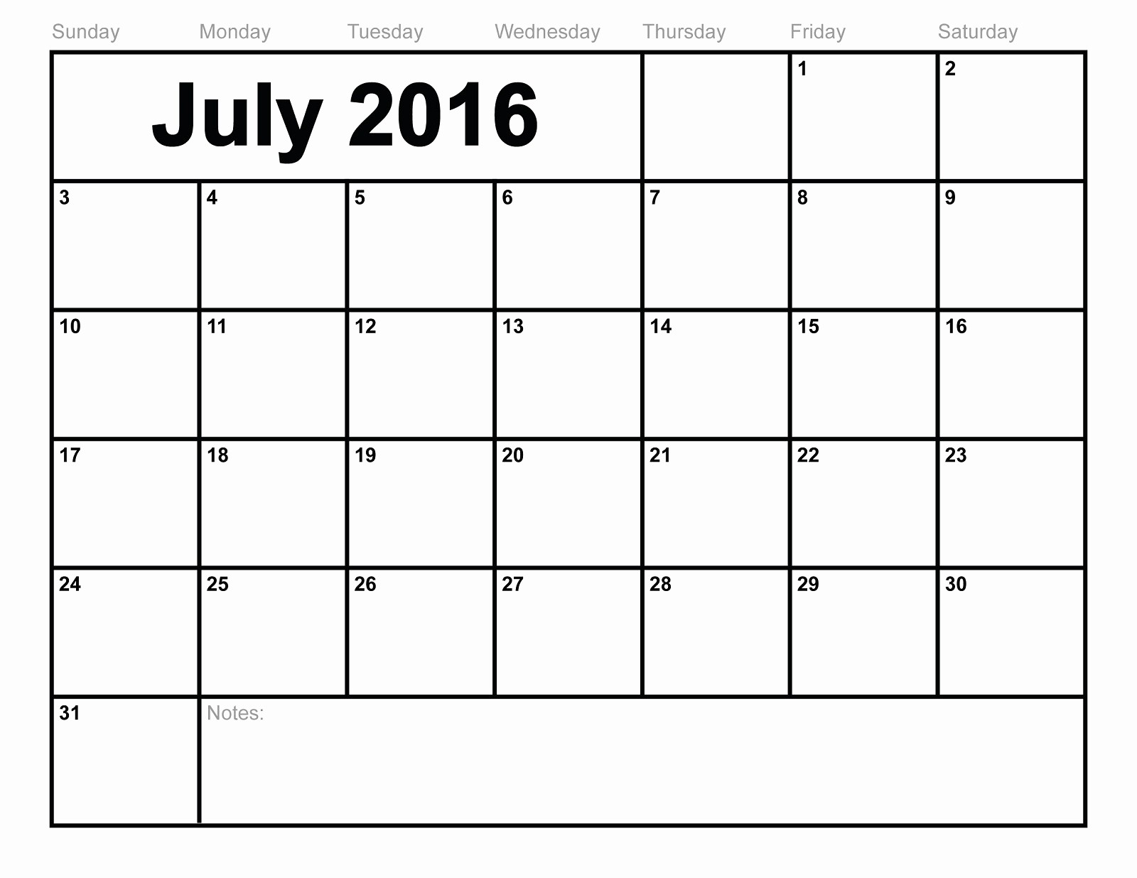 2016 12 Month Calendar Printable Elegant 2016 Blank Calendars to Print