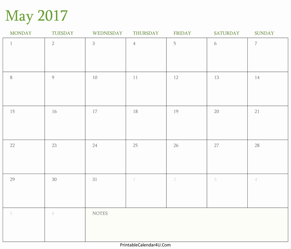 2017 Calendar Template Word Document Awesome May 2017 Calendar Printable In Word Pdf Monthly