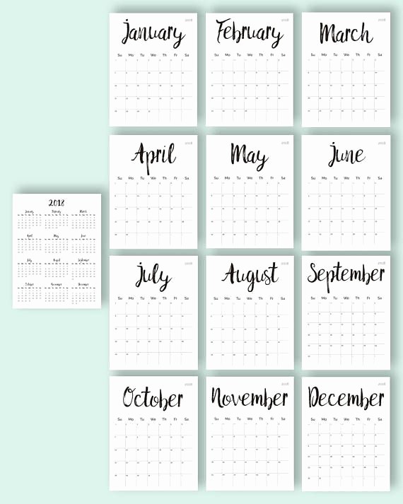 2019 and 2020 Calendar Printable Lovely Printable Calendar 2018 2019 2020 2018 Desk Calendar Pdf