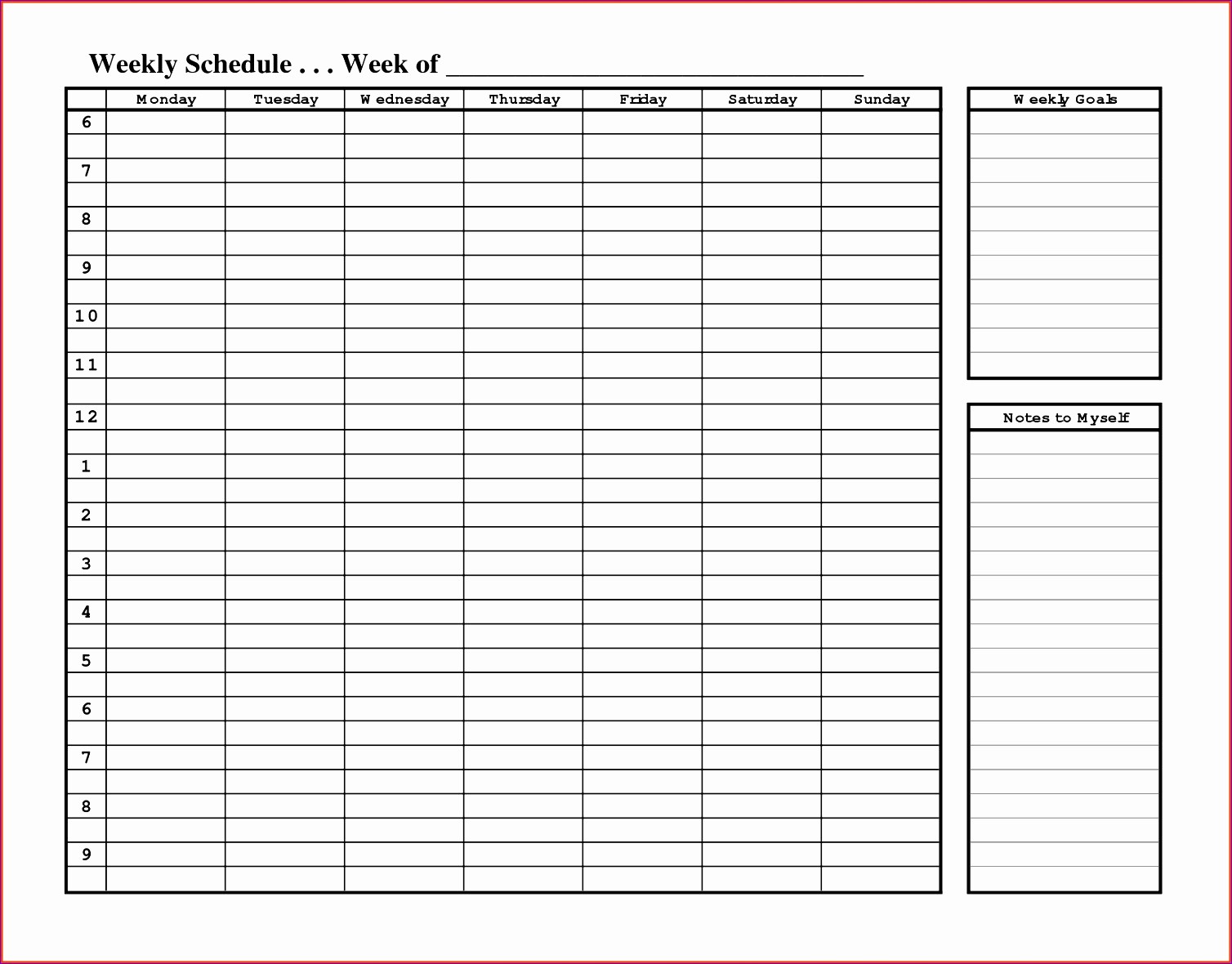 24 Hour Daily Schedule Template Fresh 10 24 Hour Work Schedule Template Excel Exceltemplates