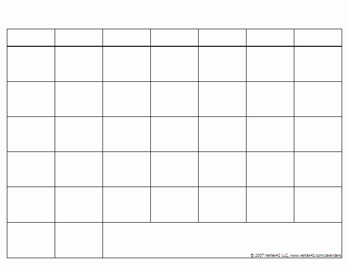 30 Day Calendar Template Word Elegant Blank Calendar Template Free Printable Blank Calendars