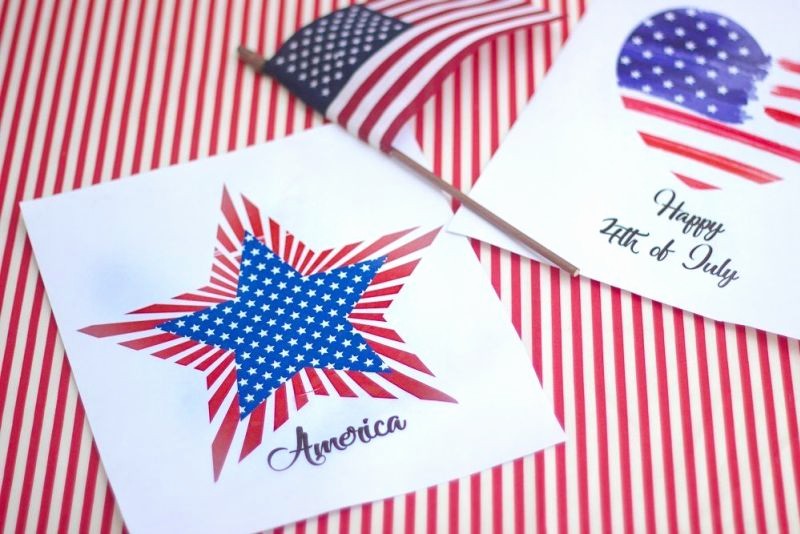 4th Of July Cards Printable Lovely 15 Free Printable 4th Of July Decorations On Love the Day