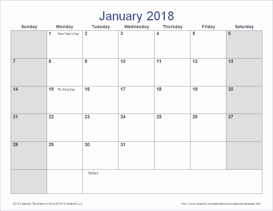 5 Day Calendar Template Word Elegant Word Calendar Template for 2016 2017 and Beyond