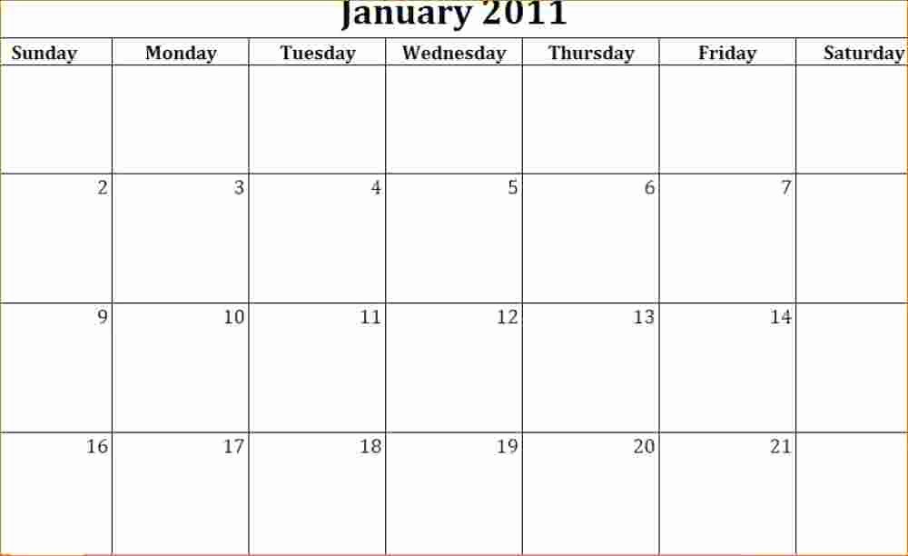 5 Day Calendar Template Word Fresh 5 Day Calendar Template Calendar Template 2018