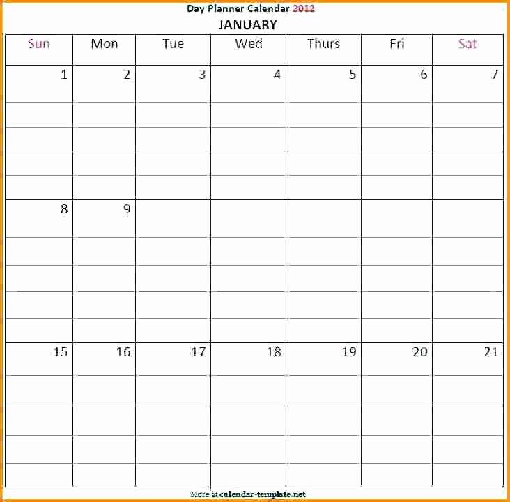 5 Day Calendar Template Word Lovely Days the Week Calendar Template Printable 5 Day Excel