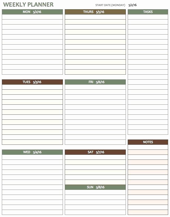 5 Day Weekly Calendar Template Beautiful 5 Day Calendar Template Excel Work Week How to Create A