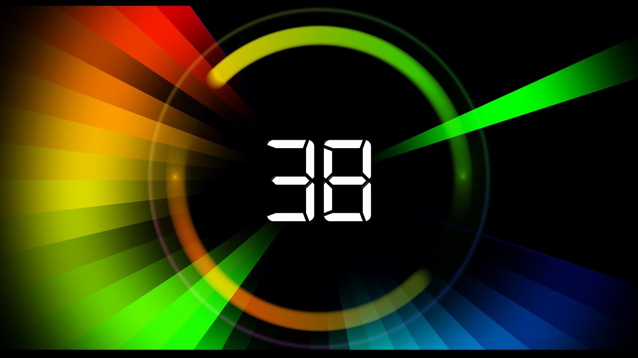 5 Minute Timer with sound Beautiful 60 Sec Countdown Timer V 459 News theme Circle Timer