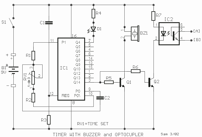 5 Minute Timer with sound Beautiful Timer 4060 Elettronicafacile