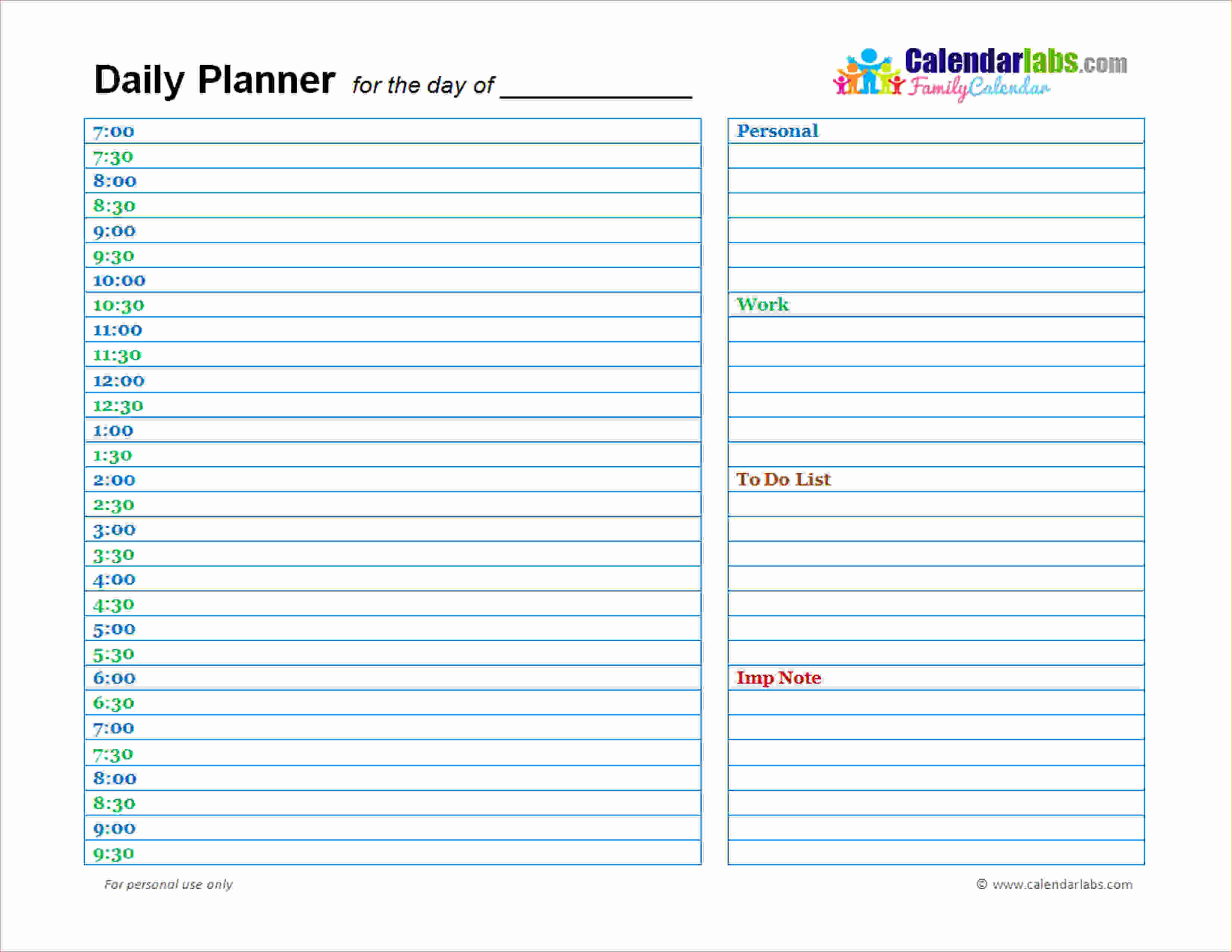 7 Day Weekly Planner Template Lovely 7 Business Memo Example