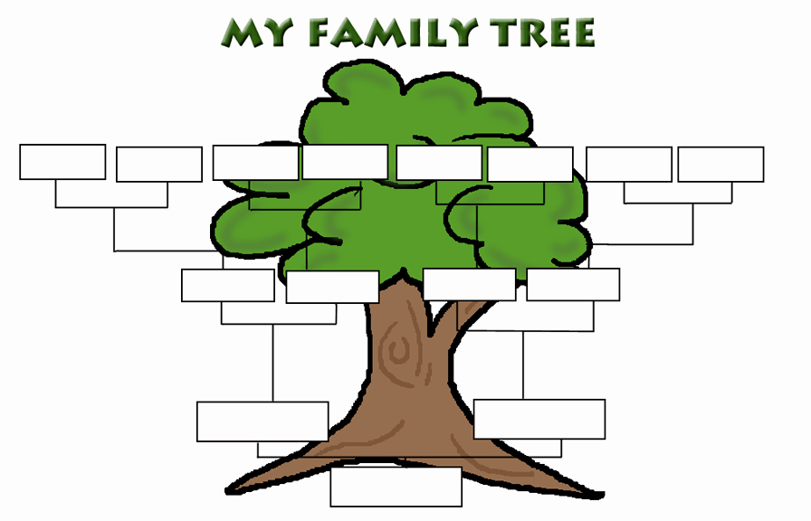 7 Generation Family Tree Template Lovely Mrs Hinchen S Apple Bunch