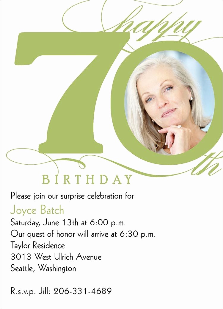 70th Birthday Invitation Templates Free Luxury 70th Birthday Invitation Templates Free Templates