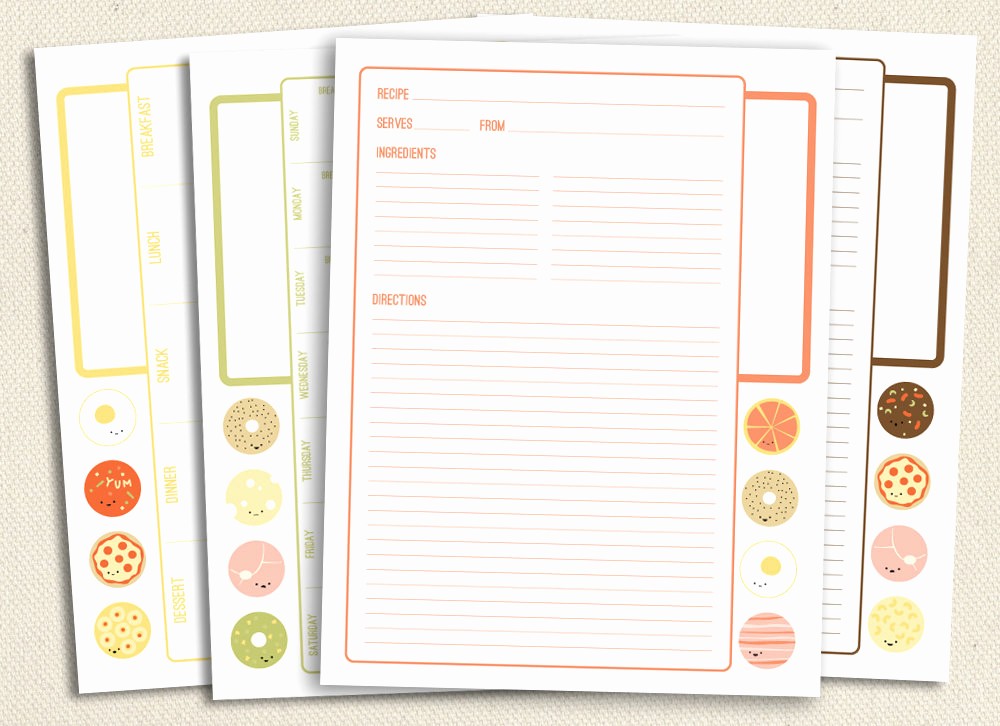 8.5 X 11 Recipe Template Awesome 5 Best Of Free Printable Recipe Pages 8 5x11 Free