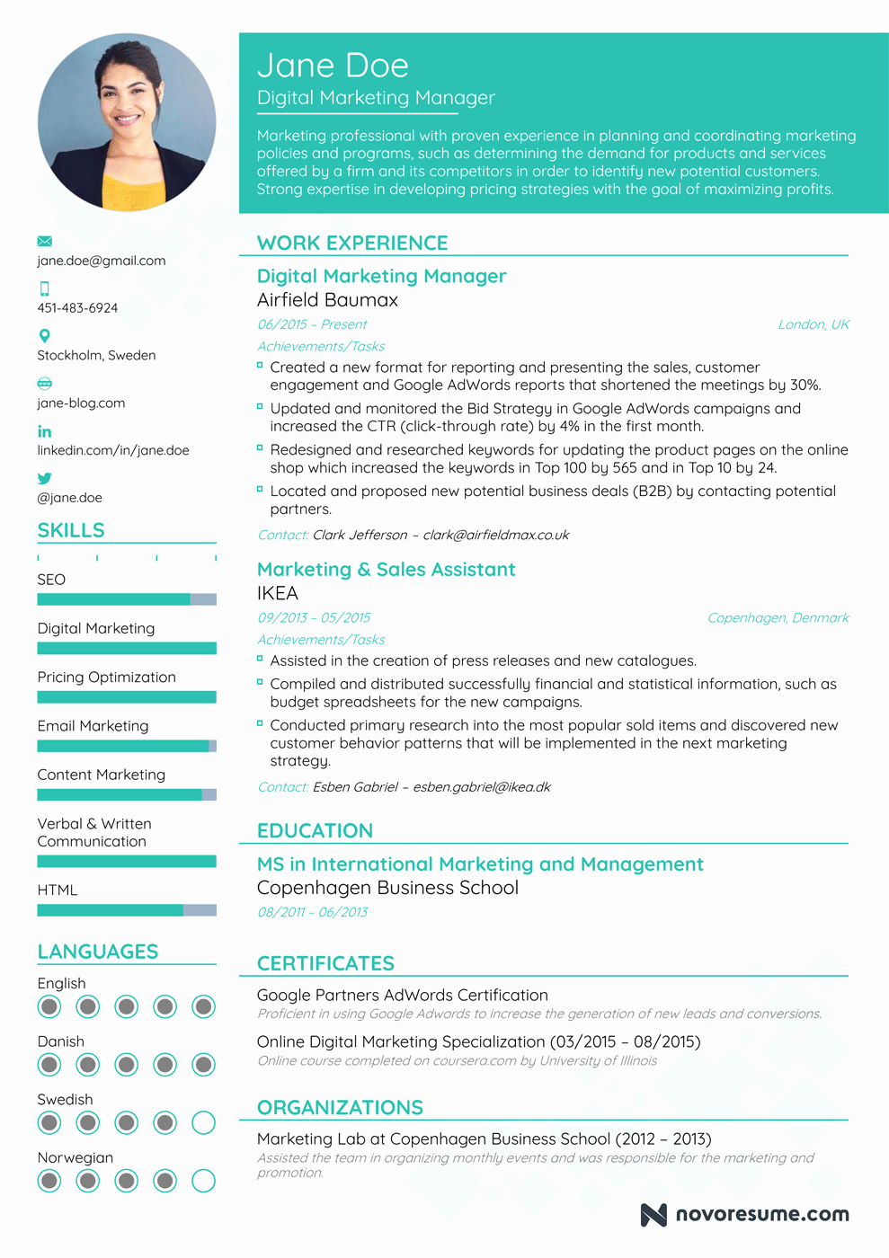 A Template for A Resume Awesome How to Write A Resume In 2018 Guide for Beginner
