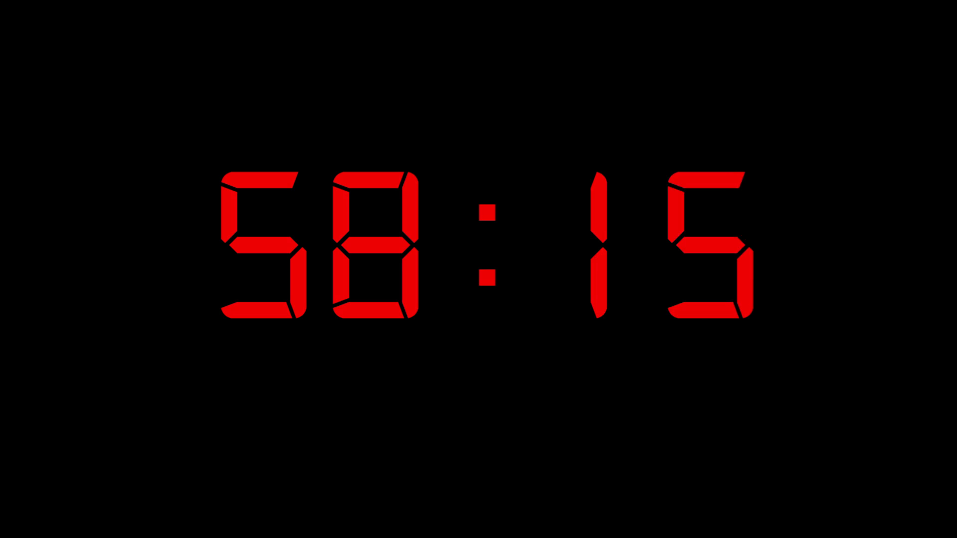 A Timer for 1 Minutes Best Of 1 Minute Countdown Timer Motion Background Videoblocks