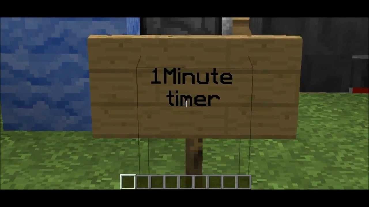 A Timer for 1 Minutes Elegant Minecraft 1 Minute Timer 1 5 2