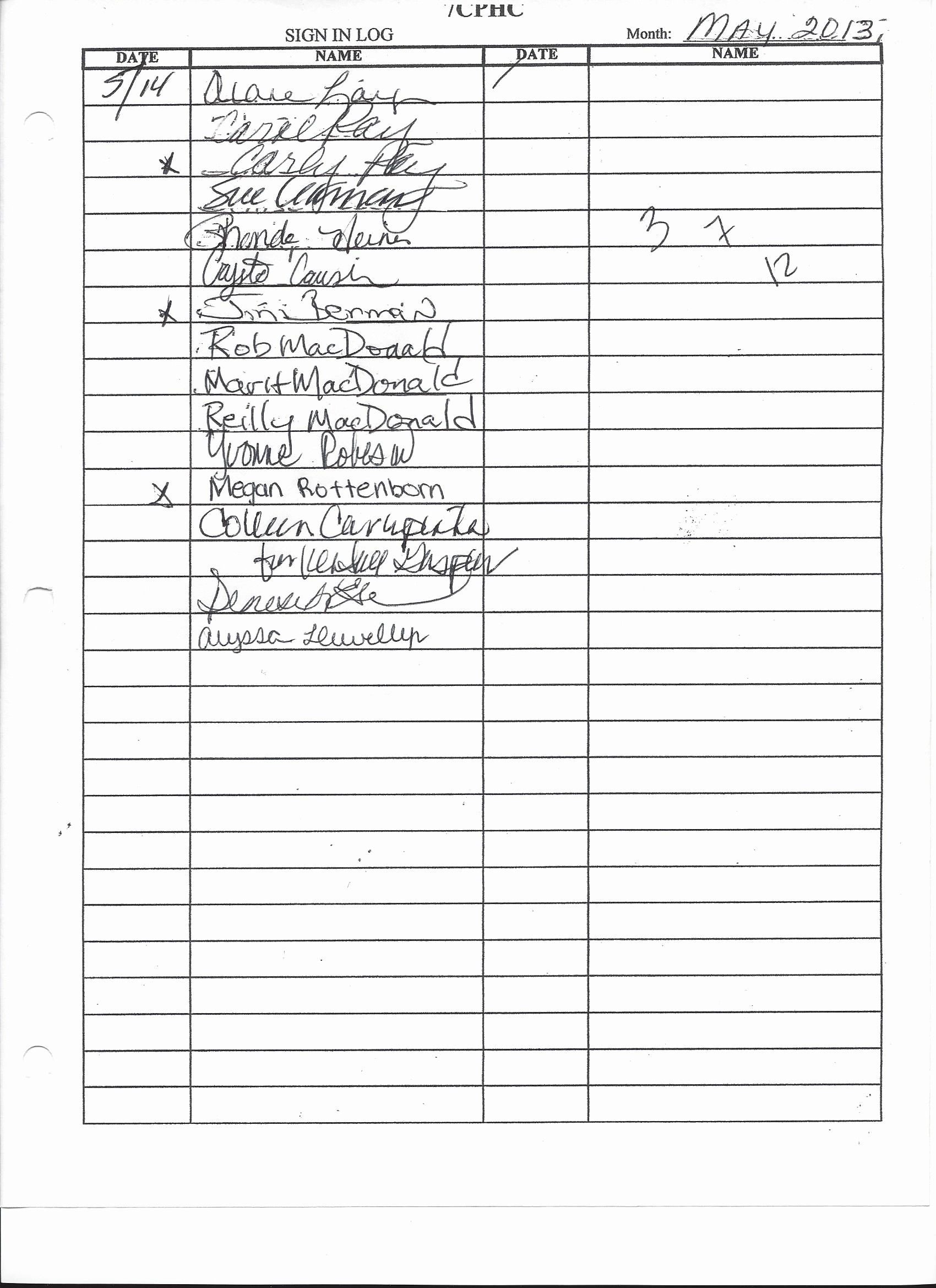 Aa Sign In Sheet Template Best Of Aa Meeting