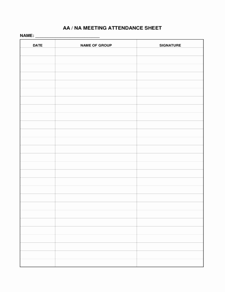 Aa Sign In Sheet Template Lovely Aa Signature Sheet to Pin On Pinterest Pinsdaddy