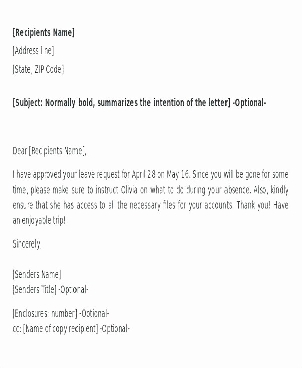 Absence From School Letter Sample Best Of Unauthorised Absence Letter Template – Smartfone