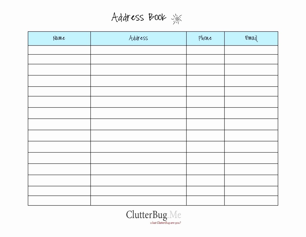 Address Book Online Free Download Inspirational Free Printable Address Book software with Pages Template