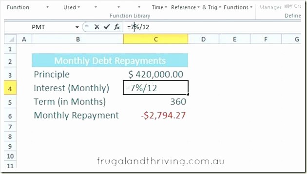 Adjustable Rate Mortgage Calculator Excel Unique Calculate Adjustable Rate Mortgages Using Ms Excel