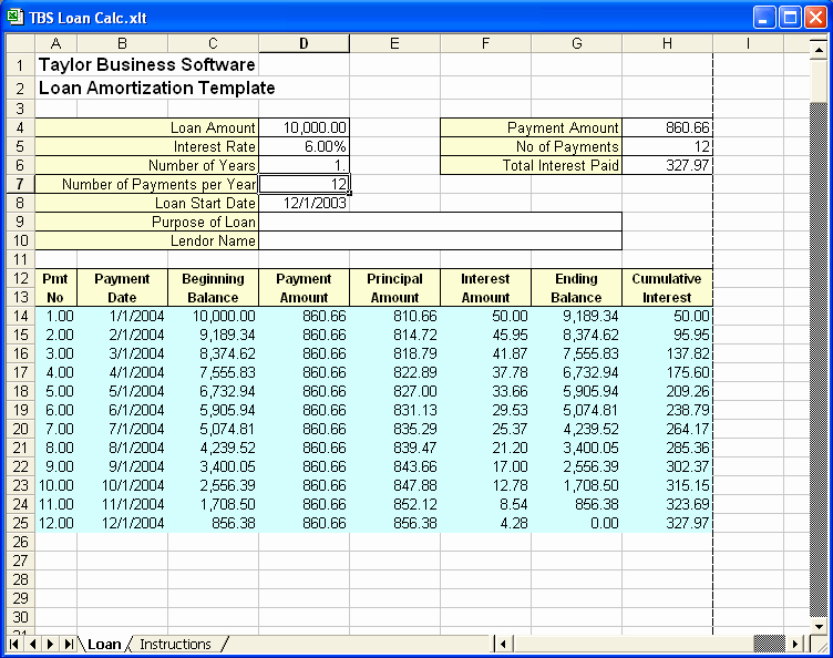 50 Amortization Schedule With Variable Payments